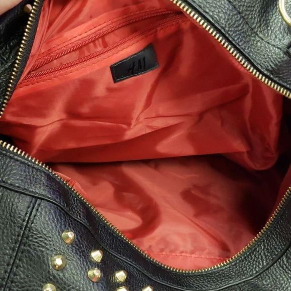 😍 H&M Gold Studded Bag Mint Condition 👌 - Picture 8 of 12